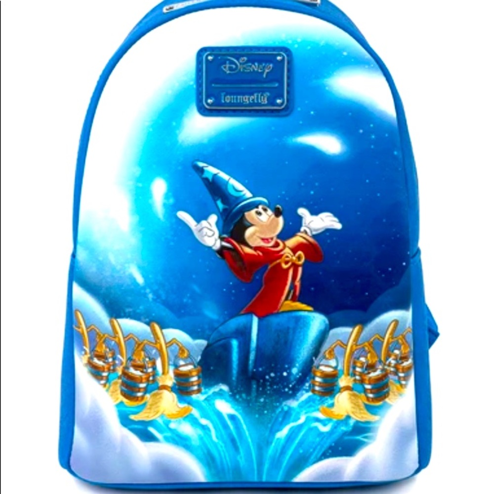 Loungefly Sorcerer Mickey Fantasia 80th Backpack